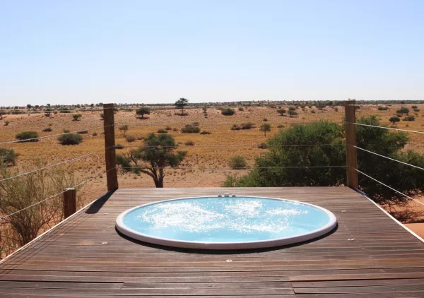 Okonjima african villa outdoor shower 1280